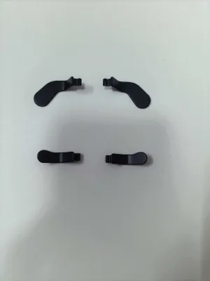 Metal Replacement Back Paddle Mod 4PCS Repair Kit for xbox One S Wired Buttons Custom Mapping Paddles for Competitive Gaming