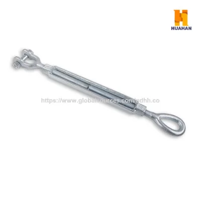 US Type Turnbuckles Drop Forged, Eye and Jaw, Hot-dip Galvanized, with or without Locknuts,For adjusting wire rope