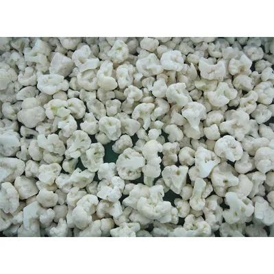 High Quality Quick and Easy Meals Fresh Bulk IQF Frozen Chopped Cauliflower Bagged for Restaurant Kitchen Use