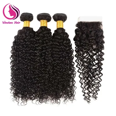 Wholesales Hair Frontal Lace Frontal Closures Human Raw Kinky Curly 13*4 Remy Closure and Frontal