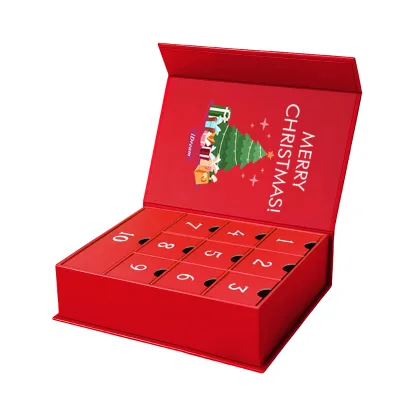 Wholesale Blind Box Beauty Advent Calendar Reindeer Christmas Advent Calendar for Children