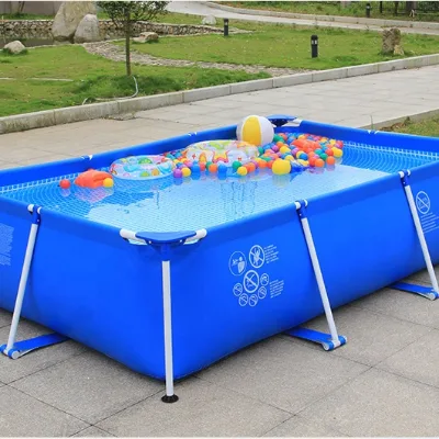 Frame Swimming Pool Metal Rectangular New Arrival Adult  Above Ground Children's Swimming Pool