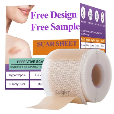 Medical Grade Silicone Scar Dressing for Wound Repair Scar Management  Hypoallergenic Skin Patch Silicone Scar Tape