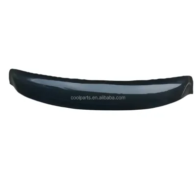Black Rear Roof Spoiler Visor Wing Sun Wind Shade Deflector