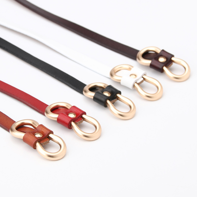 Lqbelt Automatic Buckle Belt Wholesale Belts Factory OEM Genuine Leather for Men Black Business Red White Light Cow Blue Item