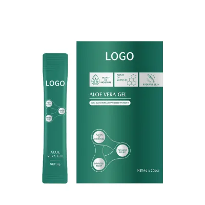 OEM ODM Once Time Small Bag Pack Moisturizing Refreshing Anti-Allergy Curacao Aloe Vera Gel for Face Customizable Aloe Vera Gel