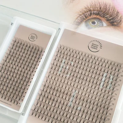 Pointy Base 0.05 0.07 Heat Bonded Sharp Pre Made 10d Fans Thin Pre Made Volume Fan Eyelash Extension Pre Made Volume Fans