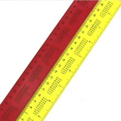 30 cm Clean Colorful Straight Plastic Ruler for Student