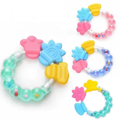 Silicone Teether Toy Set Infant Assortment Creative Learning Gift Shop Distributor Range Outdoor Party Supply