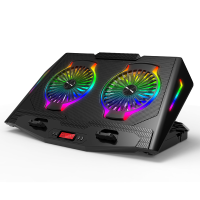 Hot Selling Gaming Cooler Silent Fan Laptop Cooler with LCD Screen