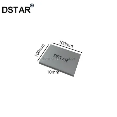Etched Thick Steel Pad Plates100*100mm Etched Steel Pad Cliche for Ink Ttray Pad Printing Machine