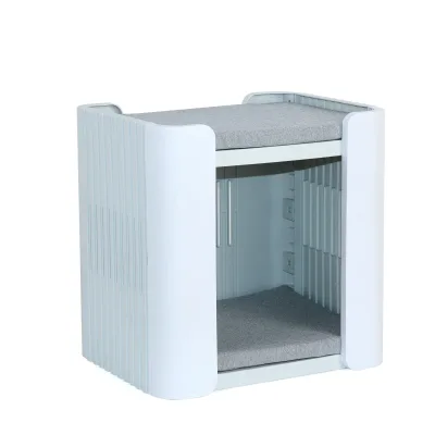 Commercial Kennel Supplies Mingou Qualified Outdoor Plastic Dog Cage House for Sale