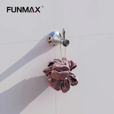 Manufacture Metal Sanitary Ware Bath Bathroom Fittings Set Accessories Bathroom Hardware Clothes Hook Luxury Hotel Hardware