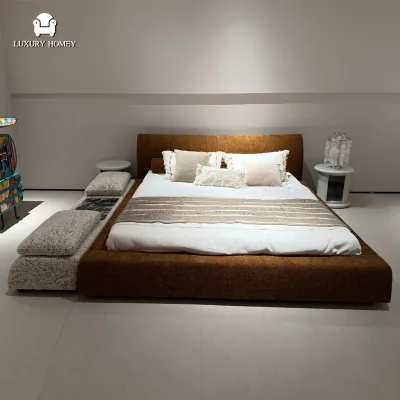 Italian Bedroom Sets Queen Size Luxury Modern Furniture Minimalist king Bed Sets King Size Double Bed Luxury king Size Bed Frame