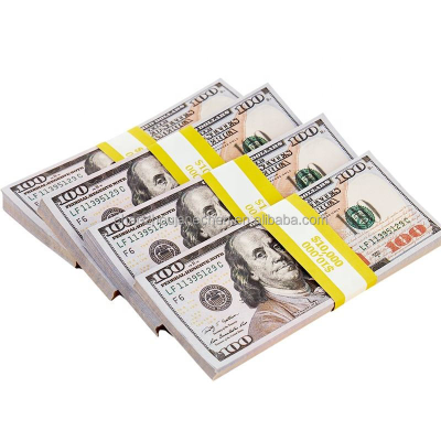 100$ Custom Us Dollars Euro Paper Money Movie Money Play Dollar for Party Motion Pictures Only