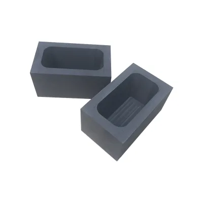 High Temperature Graphite Boat Box Tray  for Sintering Casting  Graphite Casting Ingot Mold Box