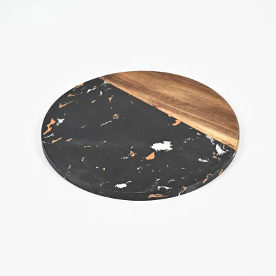 Best Selling Marble Cutting Serving Board Cutting Board With Marble and Natural Wood Acacia Marble Cutting Board