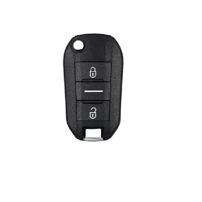 OEM Flip Remote Folding Car Key Shell with Chip 433 MHZ for Citroen Aircross C3 C4 C5 C6 for 308 4008 HU83 VA2 Blade
