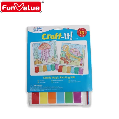 Hot Sale Cheap Sealife Magic Painting Kit Magic Coloring Set for Children