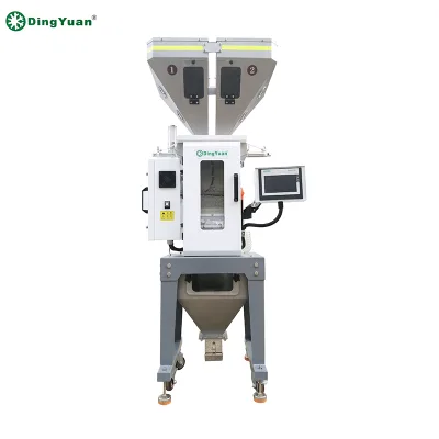 Custom Material Handling Solutions Plastic Gravimetric Blender Automatic Dosing System for Plastic Injection Molding Industry