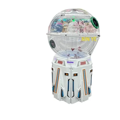 Amusement Mall Electronic Lucky Bingo Lotto Onlined Drawing Games Machine Air-blowing-ping-pong-ball-lottery-machine