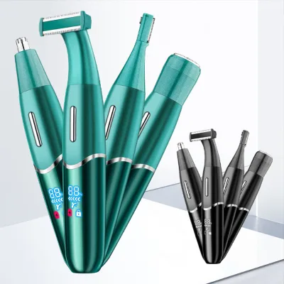 Electric Grooming Kit Yebrow & Nose Hair Trimmer Home Use Hair Shaver for Women Men Nose Hair Clipper
