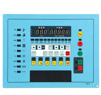Factory Direct Dual-use Cuff Knitting Control Panel, White & Green Terminal for Concave-convex Circular Knitter Operation Board