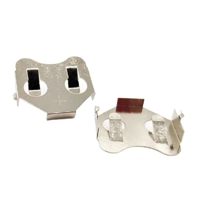 Equivalent of Keystone 3003 CR2032 Through Hole Mount Battery Holder Phosphor Bronze Nickel Plated 20x3.2mm
