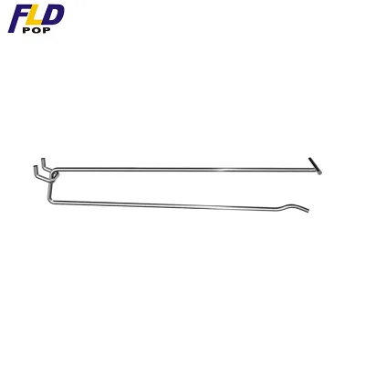 Metal Pegboard Security protection Locking hang Hooks for Retail Shop Supermarket Display