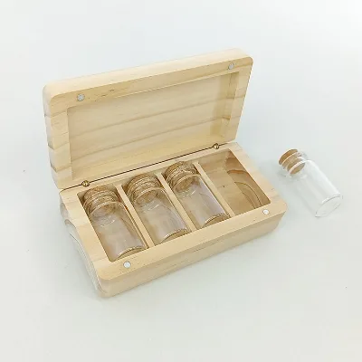 Small Wooden Gift & Storage Box Rectangular Art Deco Style Eco-Friendly Engraving Carving Home Decoration Model