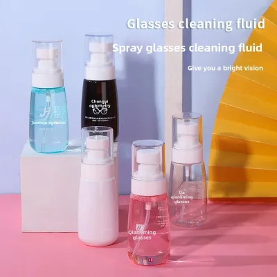 Glasses & Lens Cleaning Solution with Antibacterial Formula Custom Logo Spray Bottle for Screen and Glasses Washing