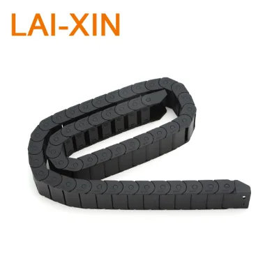 15x20mm Semi Enclosed Plastic Drag Transmission Cable Chain for CNC Lathe Machine Parts
