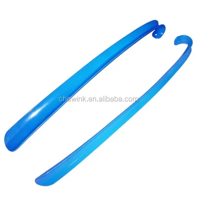 Lightweight ABS Blue 16" Shoe Horn and Sock Aid ISO Certified for Home Hotel or Hospital Use