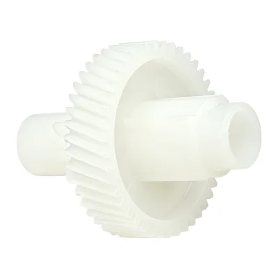 43-Tooth POM Helical Pinion Gear AC Motor Low Noise Smooth Transmission Replacement Part Electric Hand Mixer Eggbeater