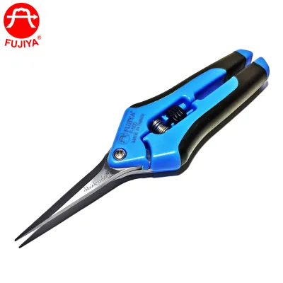 Industrial Scissors for Gardening Stainless Steel Blade Curved Tree Bypass Flower Garden Scissor with Serrated Edge