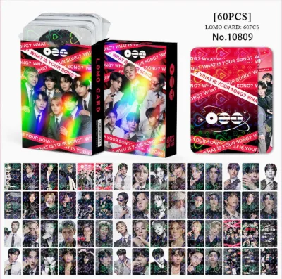 60pcs Laser Cards BT Photocard ARIRANG World Tour Lomo Cards Kpop Idol Photo Cards Bangtan Boys Postcards Freebies for Fans