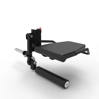 Heavy Duty Commercial Power Rack Leg Extension and Leg Curl Attachment Adjustable Squat Rack Accessories for Home Gym
