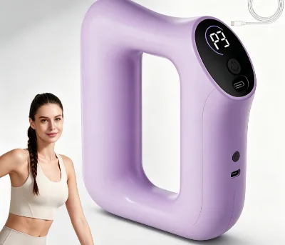 Digital Display Portable Vibration Slimming Ring with Multiple Vibration Levels for Kneading the Waist Abdomen and Legs