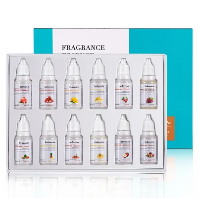 24 Flavors DIY Lip Gloss Scented Oil Edible Liquid Essence Essential Oils From Plants and Fruits Lip Makeup Products