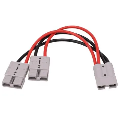 120 Amp for Anderson Plug Connector to Dual Y Adapter Car Cable