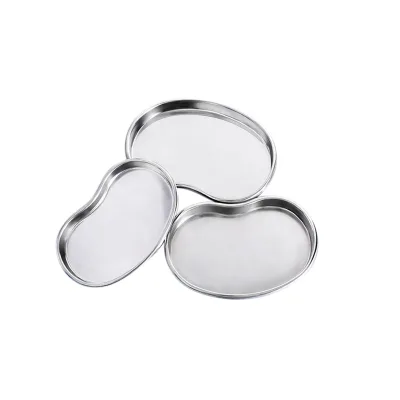 High Quality Surgical Instruments Hospital Kidney Trays Stainless Steel Quality Medical Hollow Ware Bean Tray