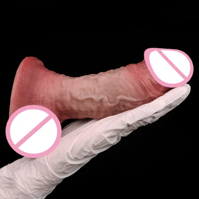 Hot Design Realistic Dildo with Super Size Delay Ejaculation Soft Silicone Realistic Penis for Male Sex Bondage