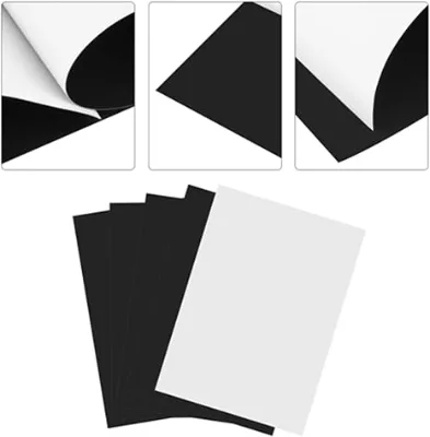 Hot Sell Magnetic Sheets with Adhesive Backing,8.5" X 11",1mm 2mm 0.5mm 1.5mm Thick Cuttable Flexible Magnet Sheets for DIY Cram