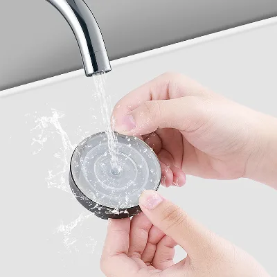 Anti-drop Stopper 304 Stainless Steel Towel Hook Brushed Nickel Suction Cup Drill-Free Wall-Mounted Bathroom Robe Clothes Home