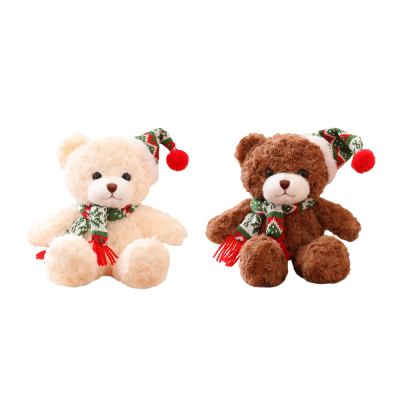 High Quality Custom Mini Cute Soft Christmas Toys Shirt With Clothes Plush Toy Teddy Bear