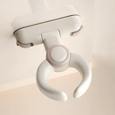 Foldable Toddler Bath Aid Adjustable Height Suction Cup Baby Shower Support