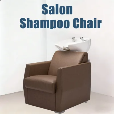 Hair Washing and Styling Bed Semi Reclining Simple Barber Shop Style Water Filling Bed Hair Salon Reclining Hair Styling Bed