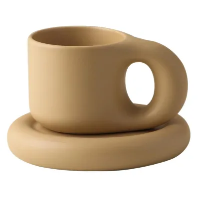 New Item Hot Selling mug, coffee cup, Tea set for dessert from handmade manufacturer popular item