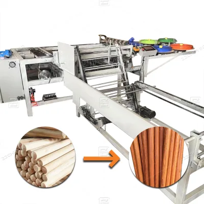 Plastic Broom Handle Plastic Pvc Coated Broom Poles Broomstick Making Machine