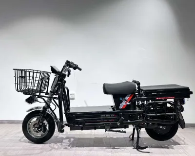 High Quality 60v Electric Three-Wheel Cargo Loader Tricycle 60v Motorized Passenger Vehicle with Open Body Type
